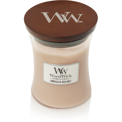 Woodwick Vanilla & Sea Salt Medium Candle